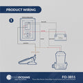 Bilge Pump Switch 3-Way Rocker 12-Volts, 2-Pack - FO3851-M2 - Five Oceans
