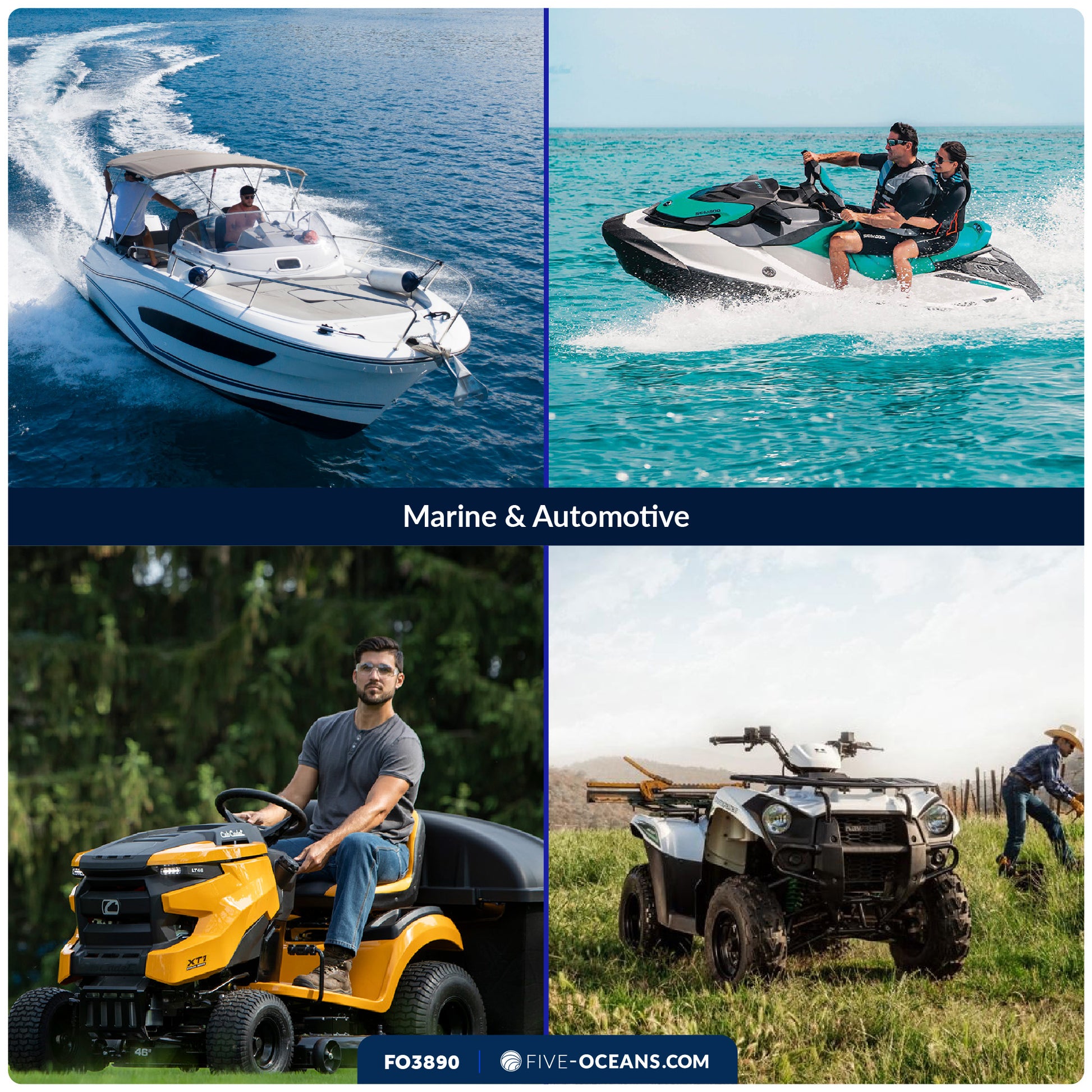 Fuel Transfer Pump Mini Siphon Manual Sucker Set - FO3890 - Five Oceans