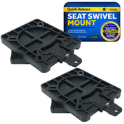 Boat Quick-Release Seat Swivel Mount Removable Bracket, 2-Pack - FO3891-M2 - Five Oceans