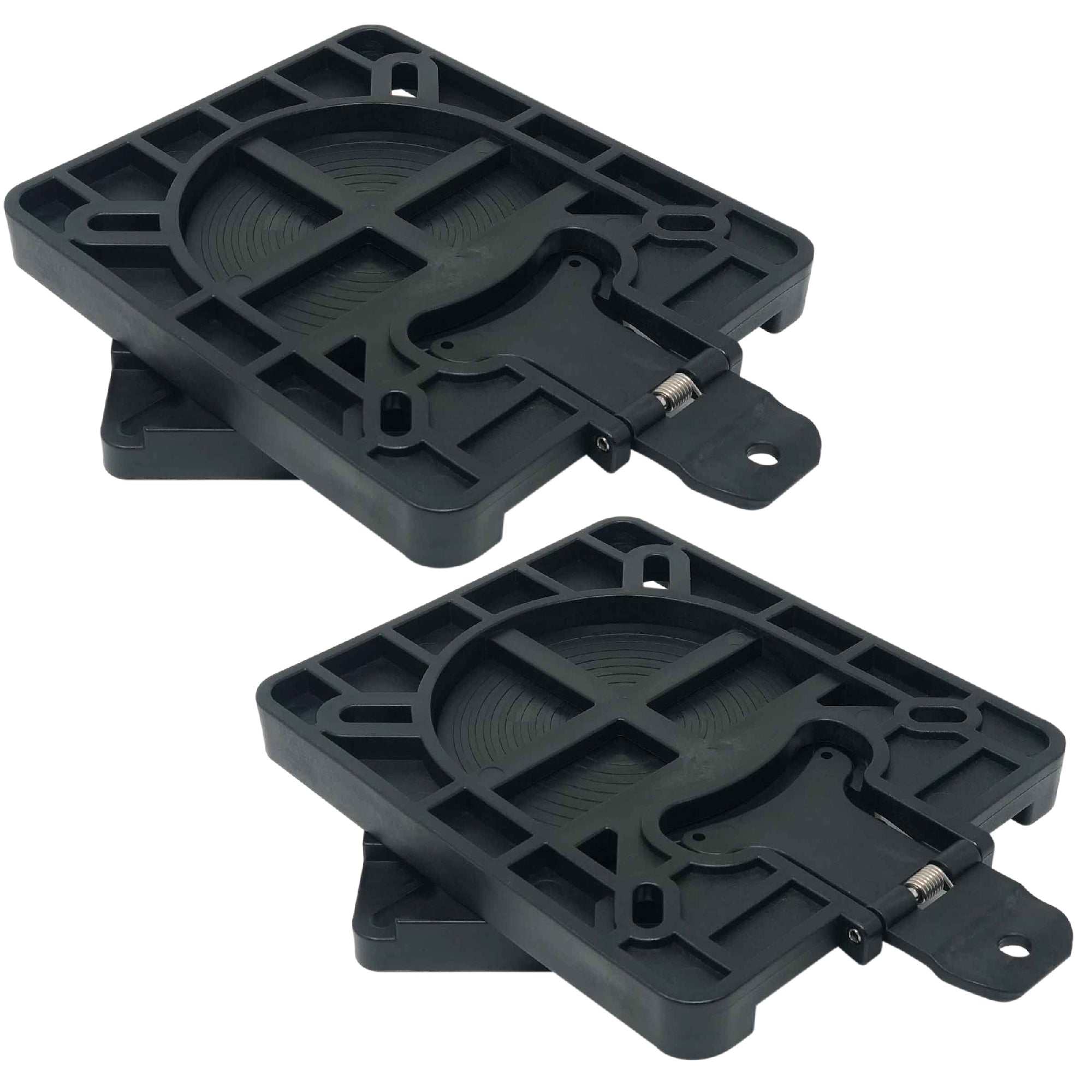 Quick-Release Seat Swivel, 2-Piece Removable, ABS Plastic, 2-Pack - FO3891-M2 - Five Oceans