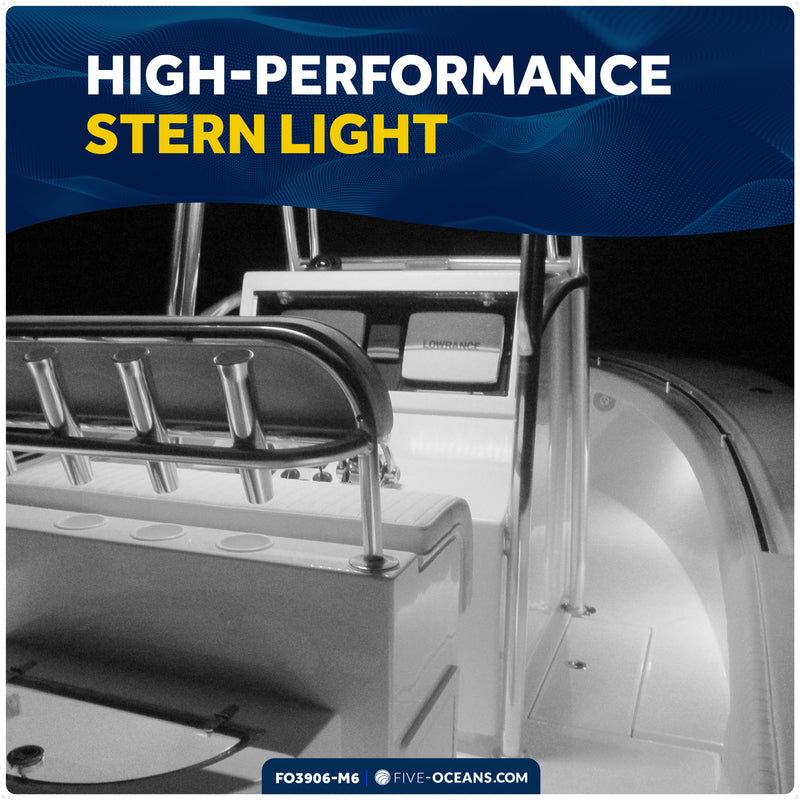 LED Interior/Exterior Cockpit Light, 12V DC, 6-Pack - FO3906-M6 - Five Oceans