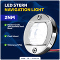 LED Stern Navigation Light, 12V DC - 2NM - FO3906 - Five Oceans