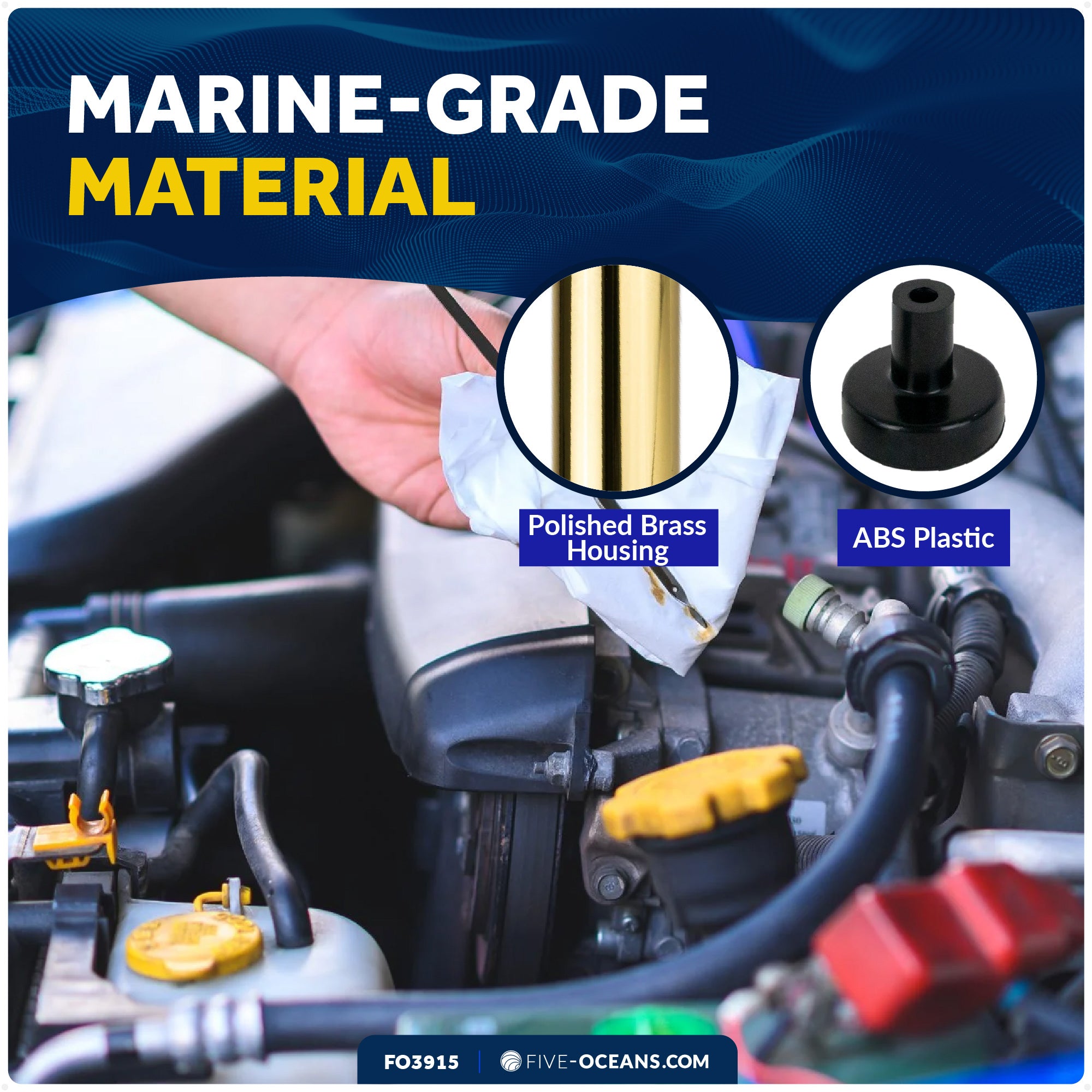 Oil Extractor Pump for Inboard and I/O Engines / Jet Skis - FO3915 - Five Oceans