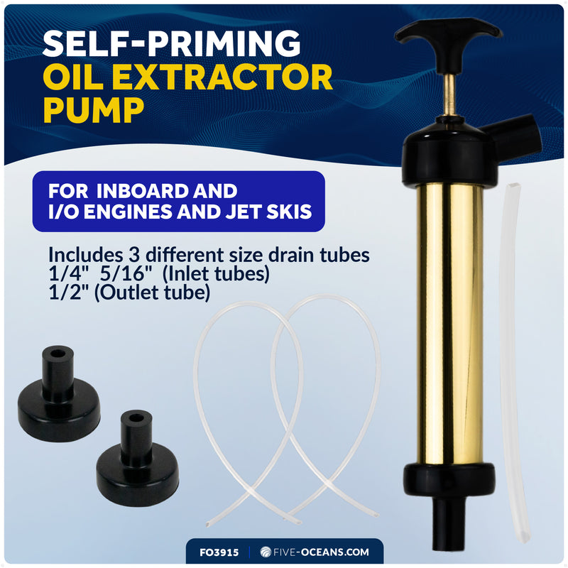 Oil Extractor Pump for Inboard and I/O Engines / Jet Skis - FO3915 - Five Oceans