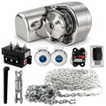 Atlantic 600 Series Horizontal Windlass Kit, 12V DC, with Anchor Rode & Swivel