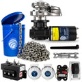 Pacific 600 Series Vertical Windlass Kit, 12V DC, with 1/4" Stainless Steel Chain