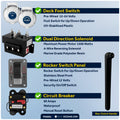 Vertical Windlass Kit 600W, 12V - Pacific 600 Series - FO3931 - Five Oceans
