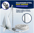Fluke Anchor Kit - Hand-Spliced Rope & Chain