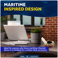 Nautical Porthole Collection Paper Clip Holder - FO3987 - Five Oceans