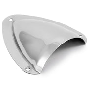 Clamshell Vent Cover, Base 3-11/16" L x 3-7/16" W, Stainless Steel - FO4010 - Five Oceans