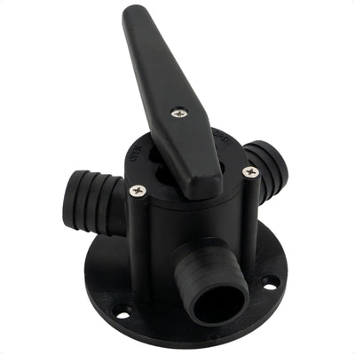 Base-Mount Y-Valve with 1" Barbed Hose Ports - FO4124 - Five Oceans