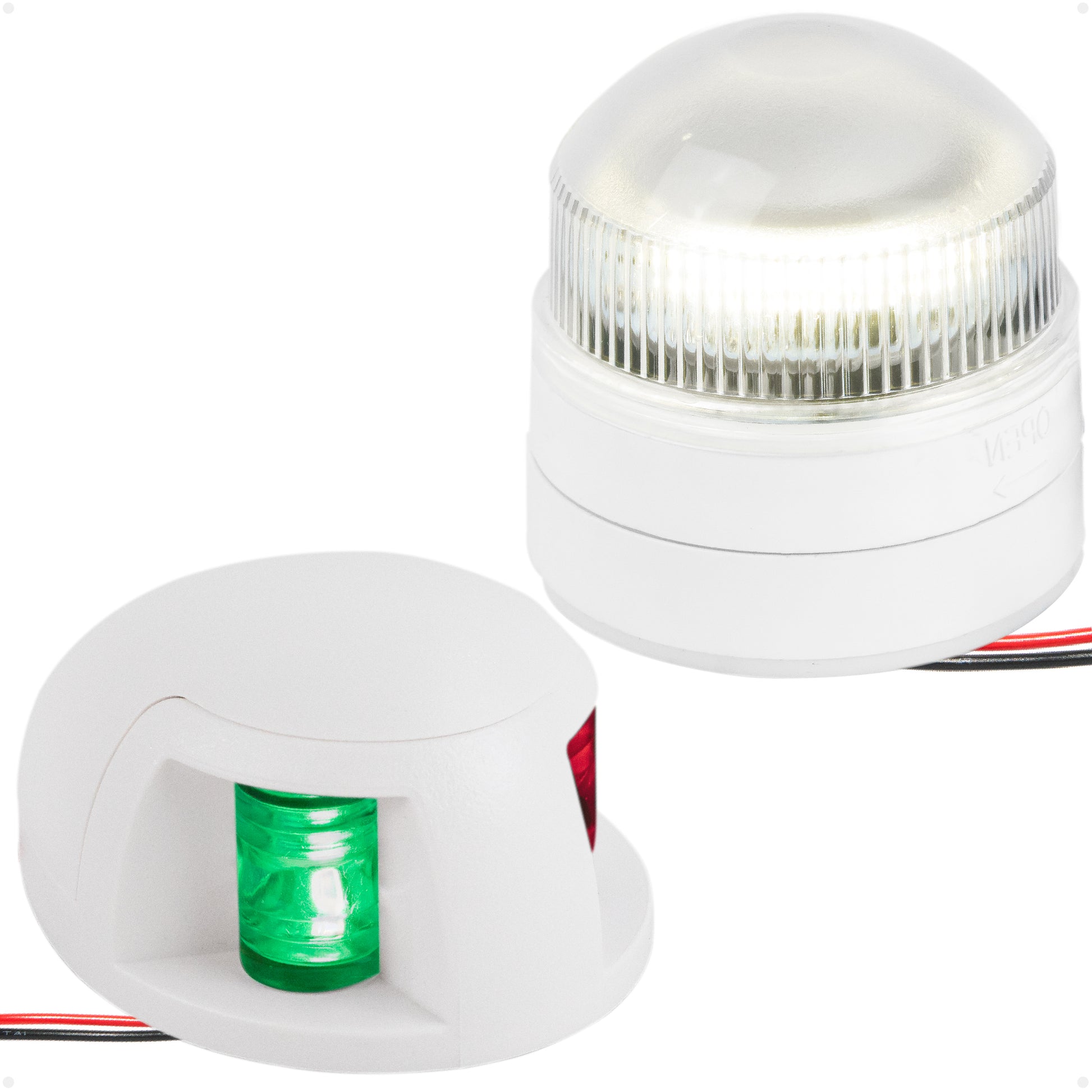LED Bi-Color & Anchor Navigation Light Kit, 12V DC -2NM - FO4126-C2 - Five Oceans