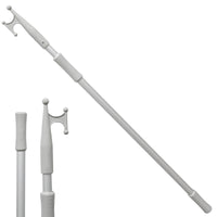 Telescoping Hook 48" - 84", Gray, Aluminum - FO4164