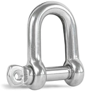 Captive Pin Shackles, 1/4"  Stainless Steel - FO416 - Five Oceans