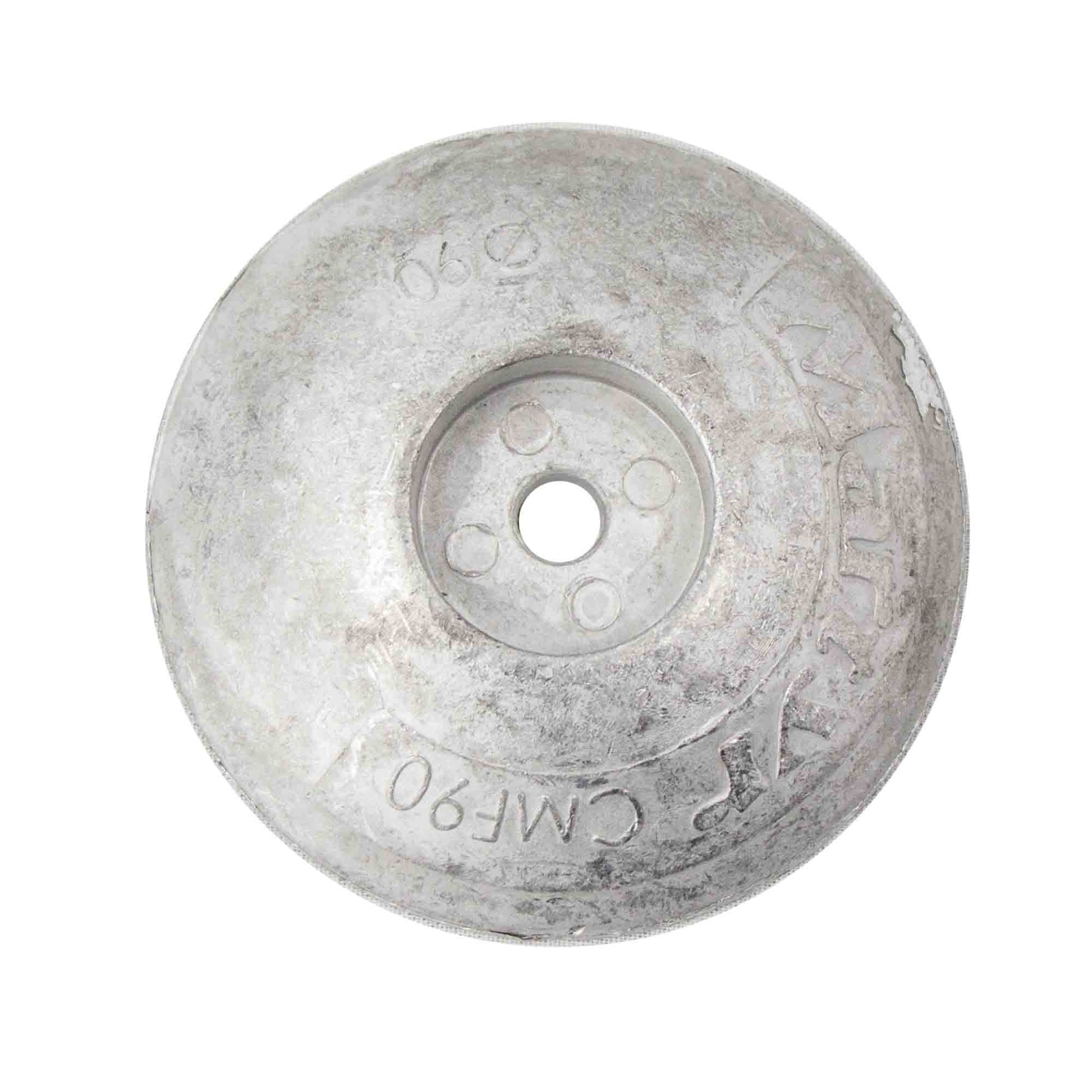 Alloy Rudder/Trim Tab Disc Anode, Aluminum, 3-1/2" - FO4171 - Five Oceans