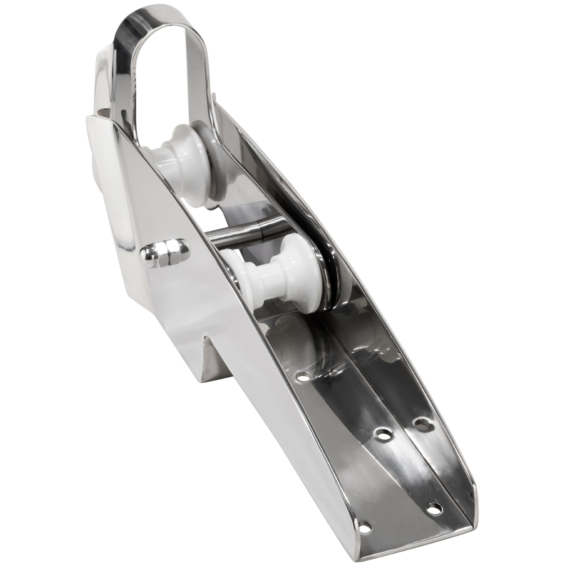 16-1/4" Hinged Self-Launching Anchor Bow Roller, AISI316 Stainless Steel - FO4184 - Five Oceans