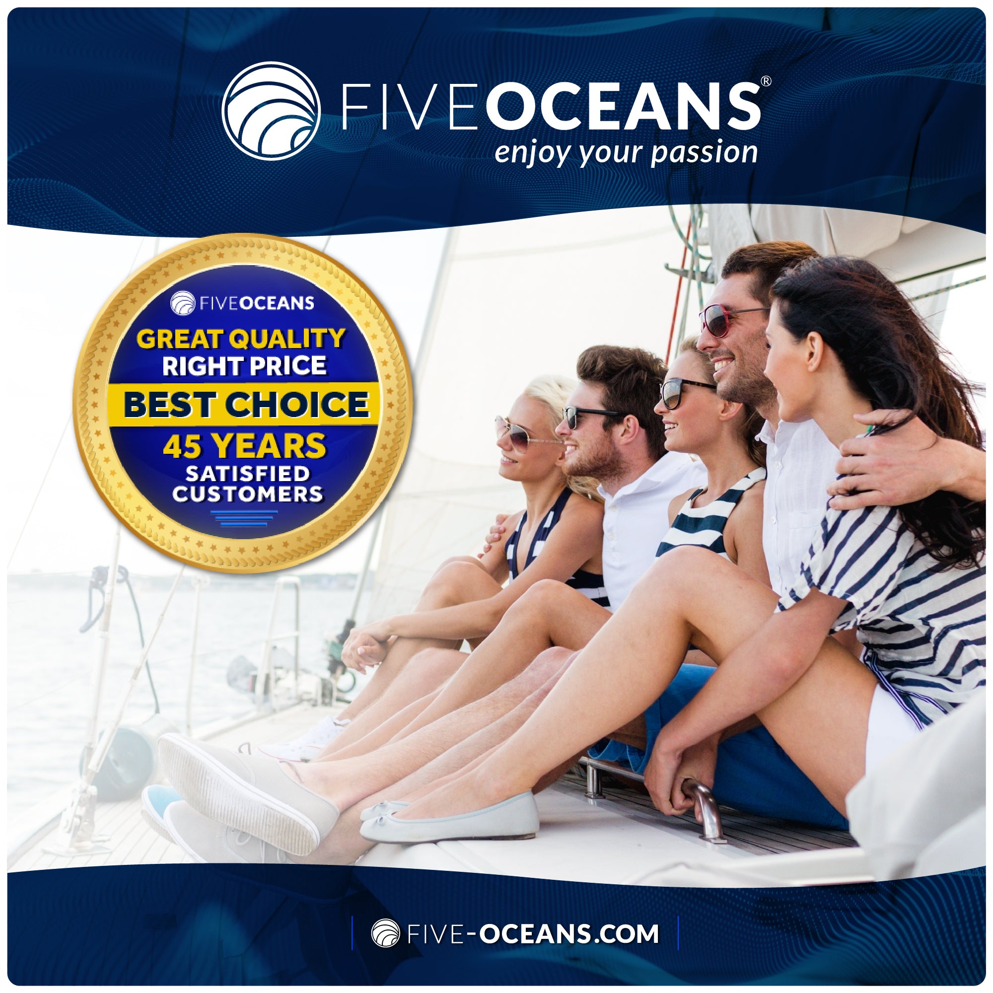 Pivoting Self-launching Anchor Bow Roller, Length 23", Stainless Steel - FO4185 - Five Oceans