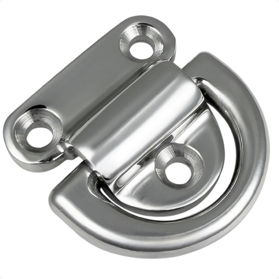 1/4" Folding Pad Eye, AISI316 Stainless Steel