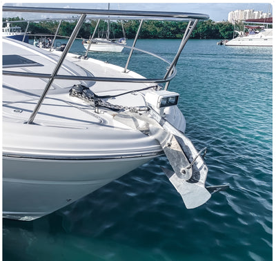 Delta Anchor - Marine-Grade Galvanized Steel - Five Oceans