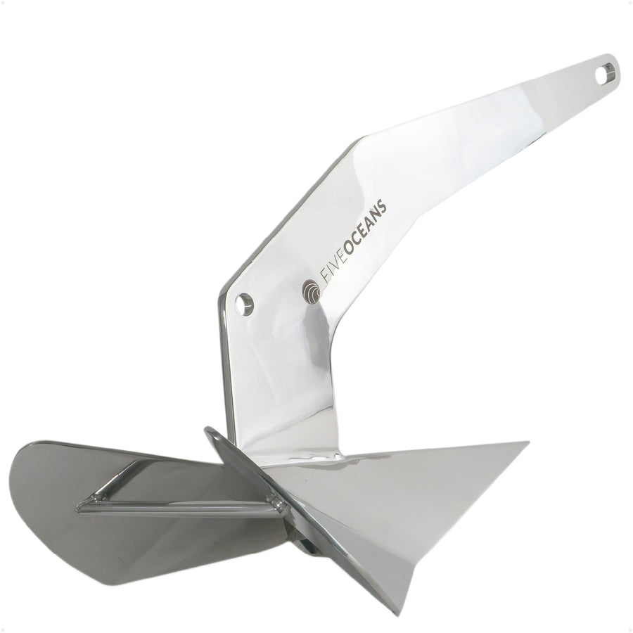 11 Lb / 5 Kg. Delta Anchor, AISI316 Stainless Steel - FO4216 - Five Oceans