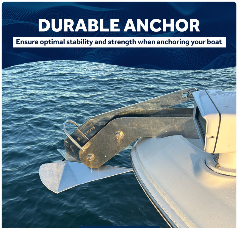 Delta Anchor - Marine-Grade AISI316 Stainless Steel - Five Oceans
