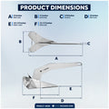18 Lb / 8 Kg. Delta Anchor Kit for Windlass Systems, AISI316 Stainless Steel