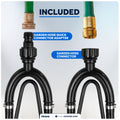 Universal Outboard Motor Flusher, Dual Feed Rectangular Muffs - FO4241 - Five Oceans