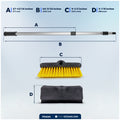 Deck Brush with Mop and Hook, Extend from 27"- 64" - FO4264 - Five Oceans