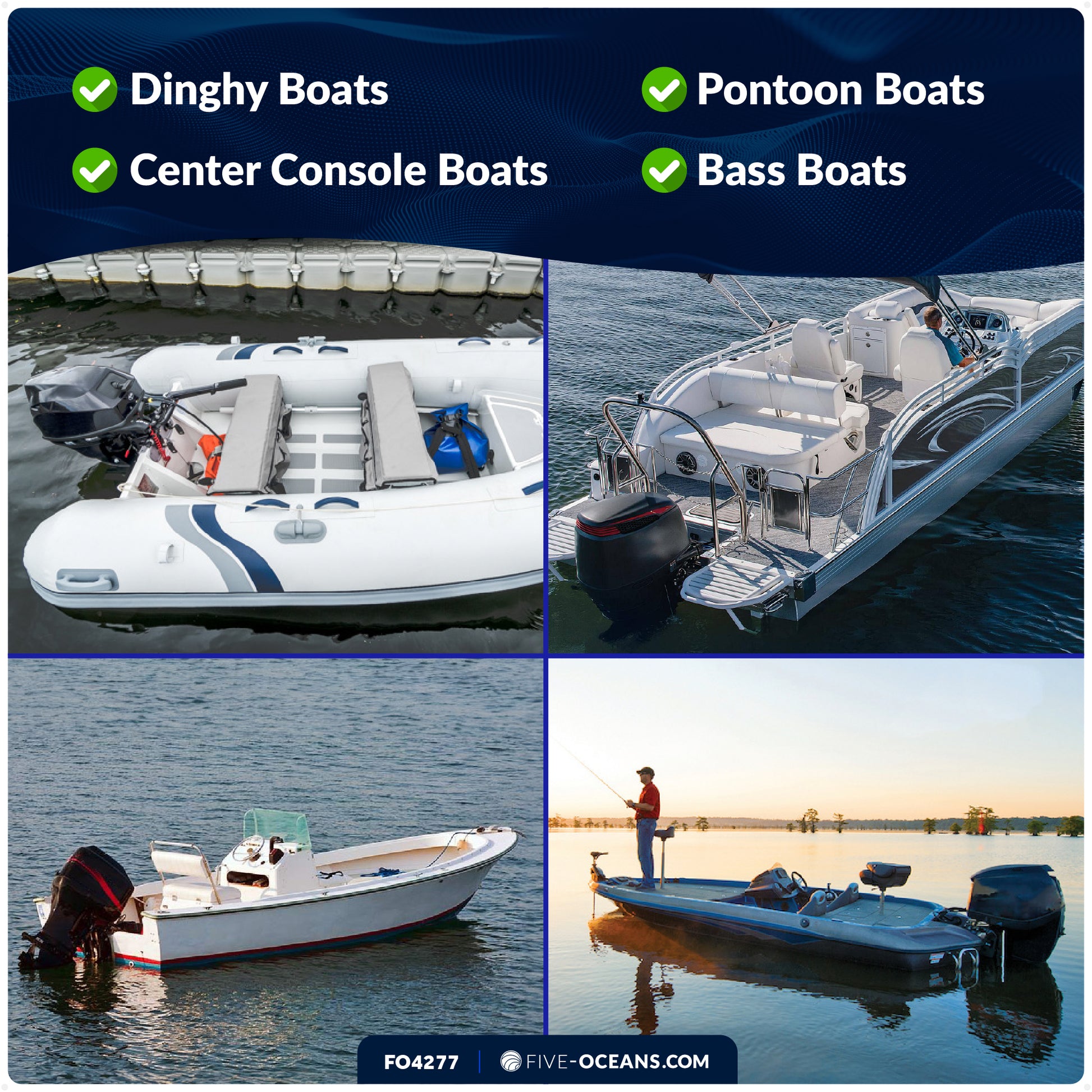 1/4" NPT Universal Fuel Tank Connector, 3/8" Barb Hose, Brass - FO4277 - Five Oceans