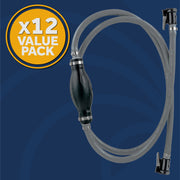 3/8" Outboard Motor Fuel Line with Bulb for OMC/Johnson/Evinrude, 6' Long, EPA/CARB, 12-Pack - F04282-M12 - Five Oceans