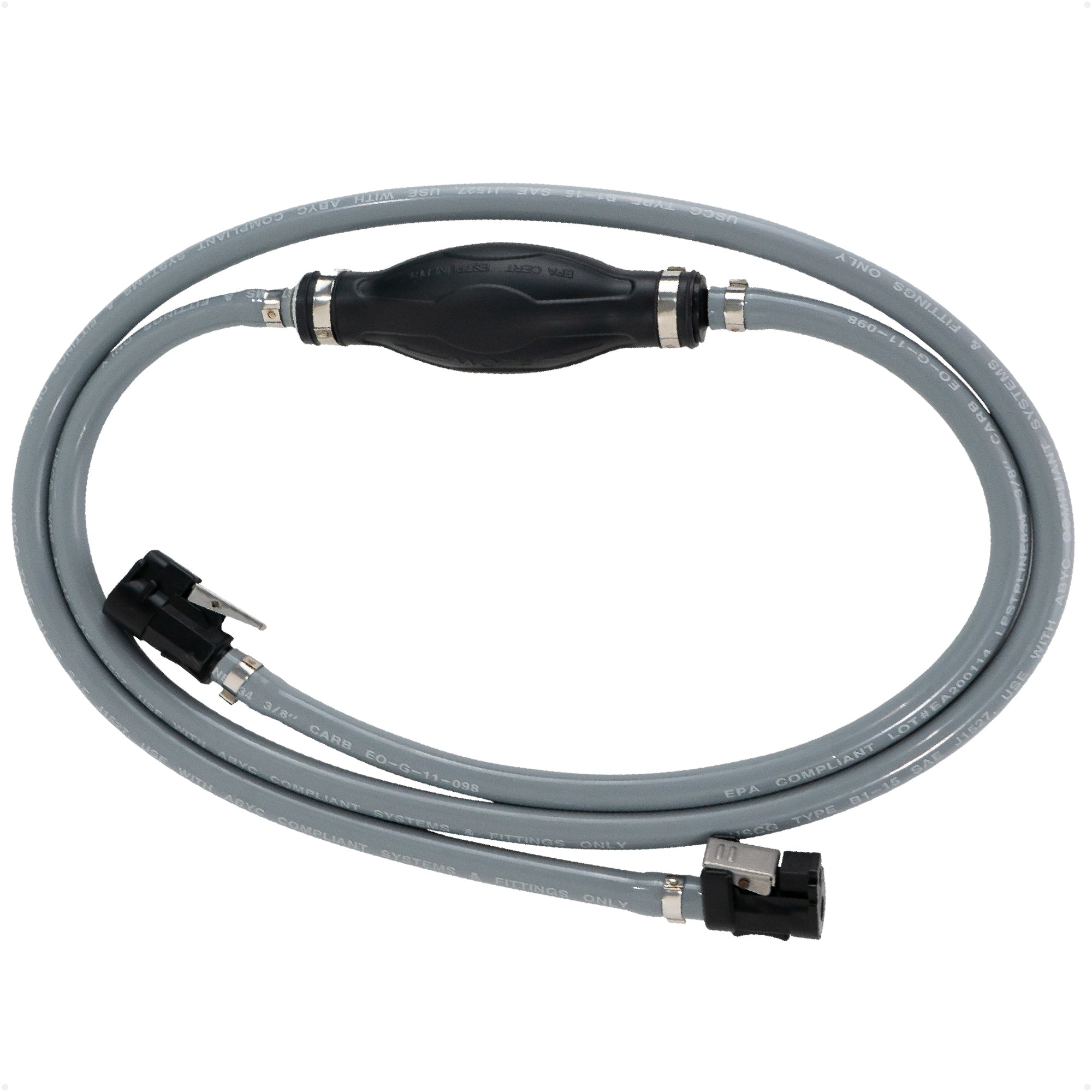 EPA 3/8" Fuel Line Assembly for Mercury Outboards & Tanks (Post-1998) – FO4282 - Five Oceans