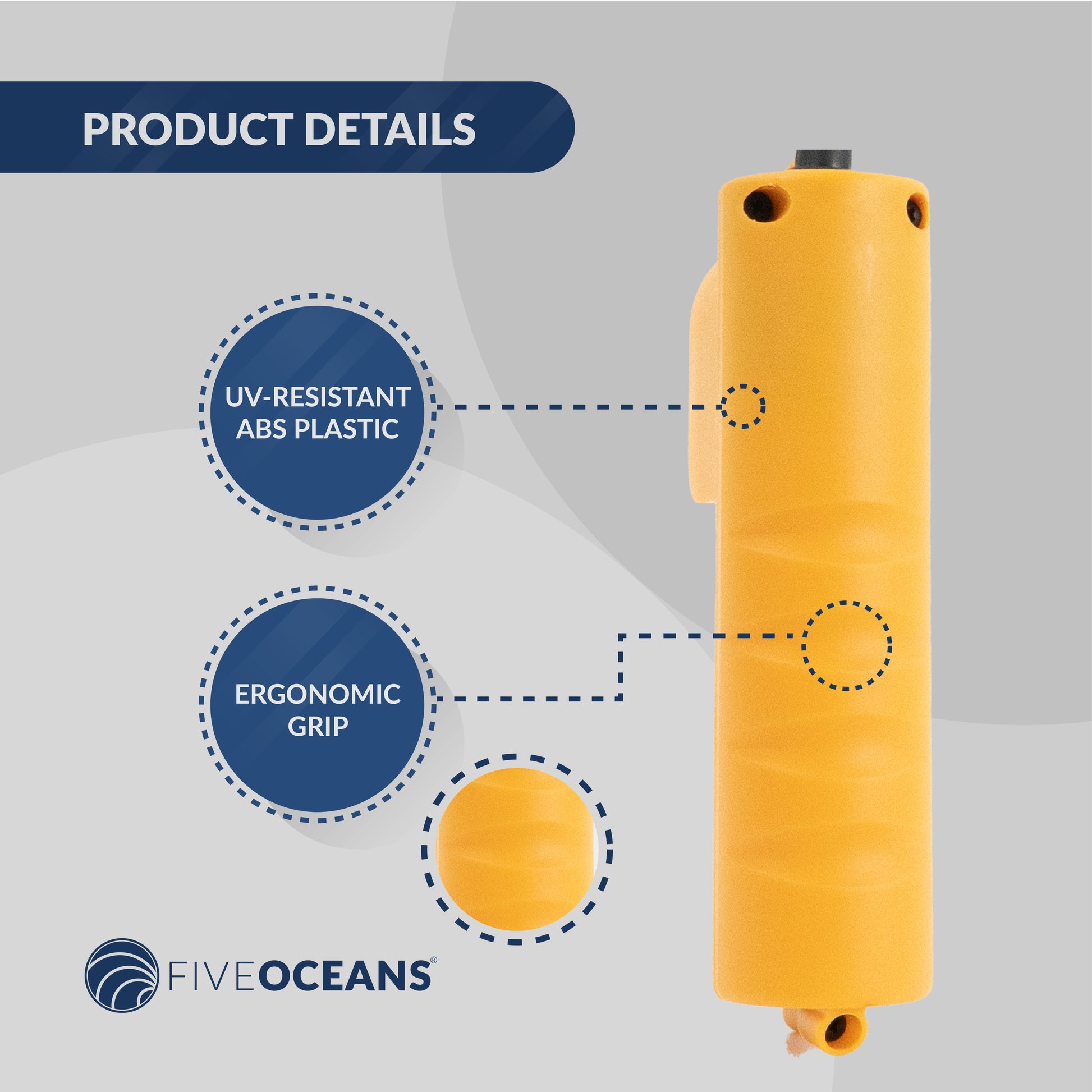 Electric Hoist Remote Control, 6' Cable Lenght - FO4318 - Five Oceans