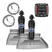 Bennett Marine Electric Trim Tab System 12" x 12", Complete Kit BOLT1212, 12V DC - FO4321 - Five Oceans