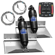 Bennett Marine Electric Trim Tab System 12" x 9", Complete Kit BOLT129, 12V DC - FO4322 - Five Oceans