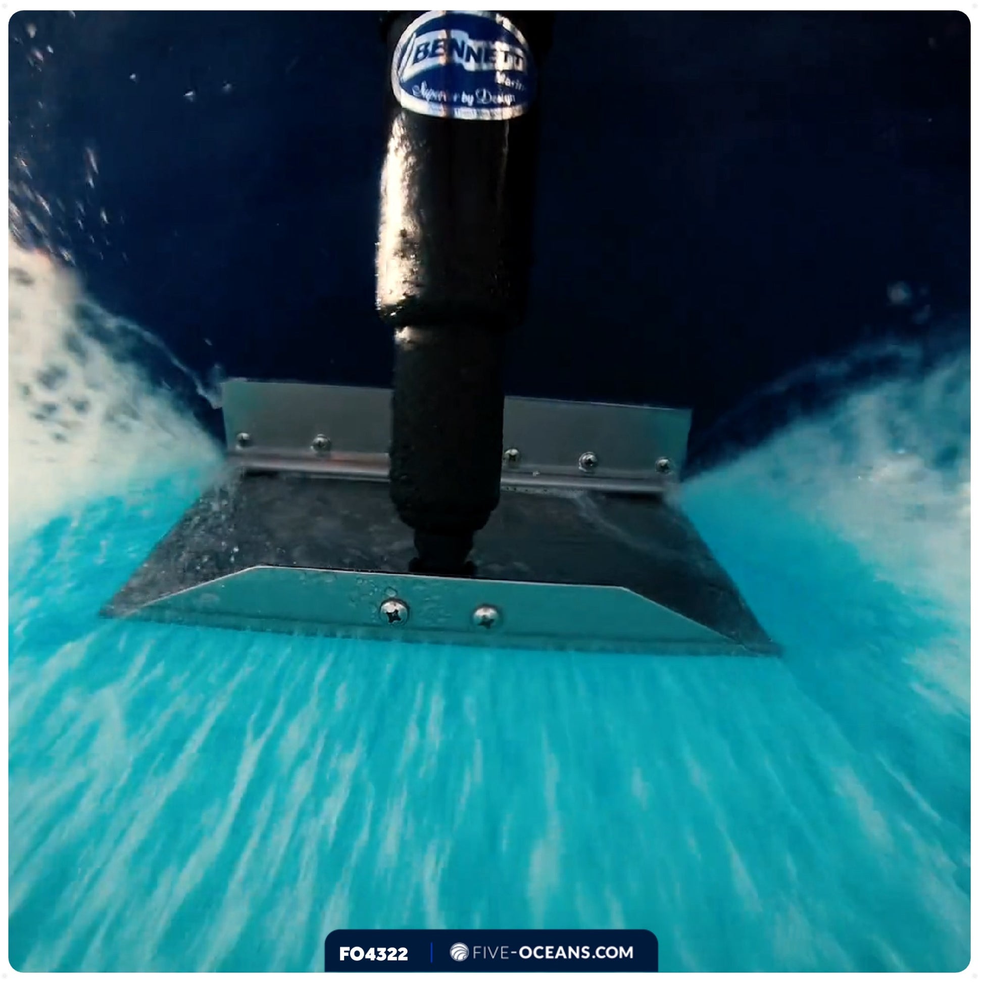 Bennett Marine Electric Trim Tab System 12" x 9", Complete Kit BOLT129, 12V DC - FO4322 - Five Oceans