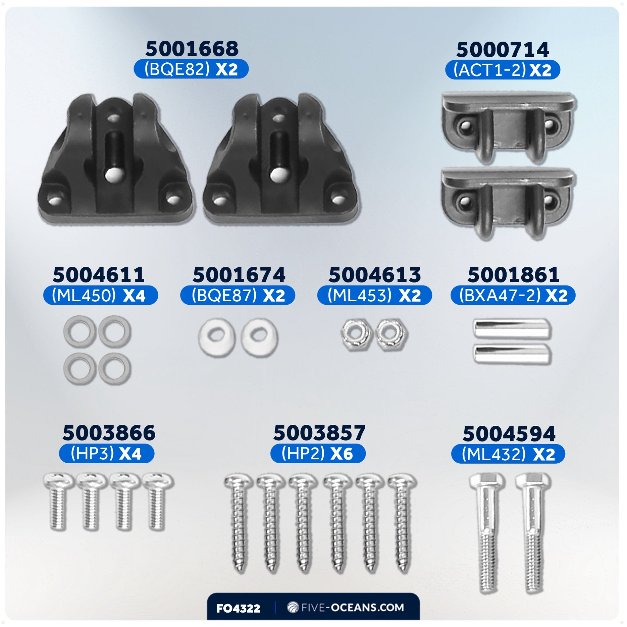 Bolt Electric Trim Tab System 12" x 9", Complete Kit BOLT129, 12V DC - FO4322 - Five Oceans