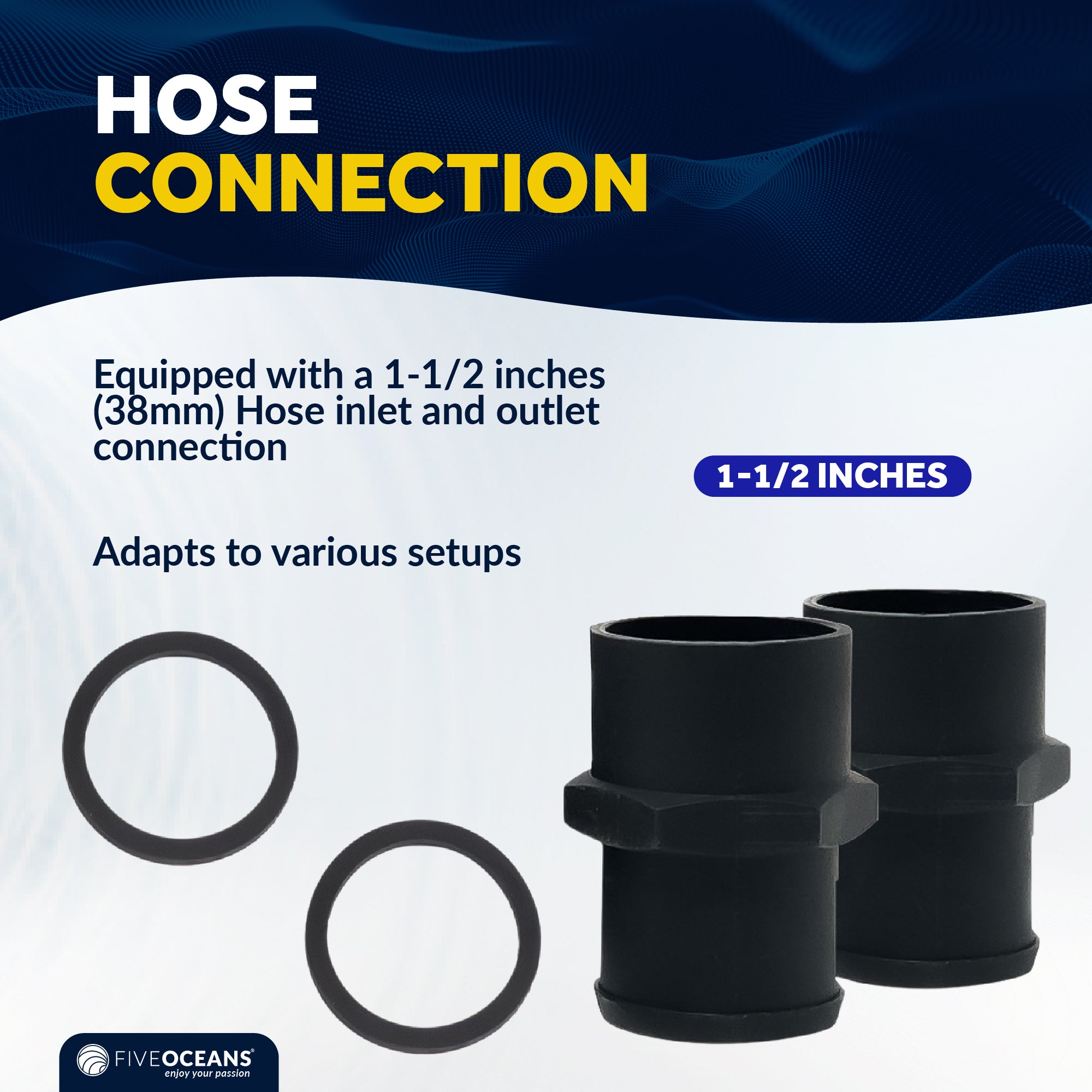Diaphragm Manual Hand Bilge Pump - 720 GPH - FO4328 - Five Oceans