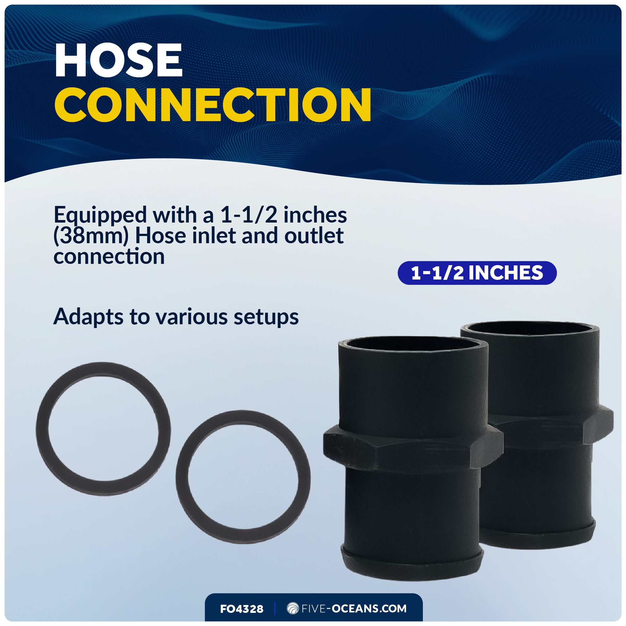 Manual Bilge/Waste Pump - FO4328 - Five Oceans