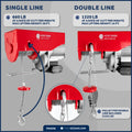1320 Lb. Electric Hoist with 20Ft Cable Control, 120V AC - FO4338 - Five Oceans