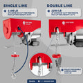 2200 Lb. Electric Hoist with 20Ft Cable Control, 120V AC - FO4339 - Five Oceans