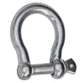 5/16" Screw Pin Bow Anchor Shackle, Galvanized Steel - FO433 - Five Oceans
