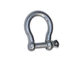 5/16" Screw Pin Bow Anchor Shackle, Galvanized Steel - FO433 - Five Oceans