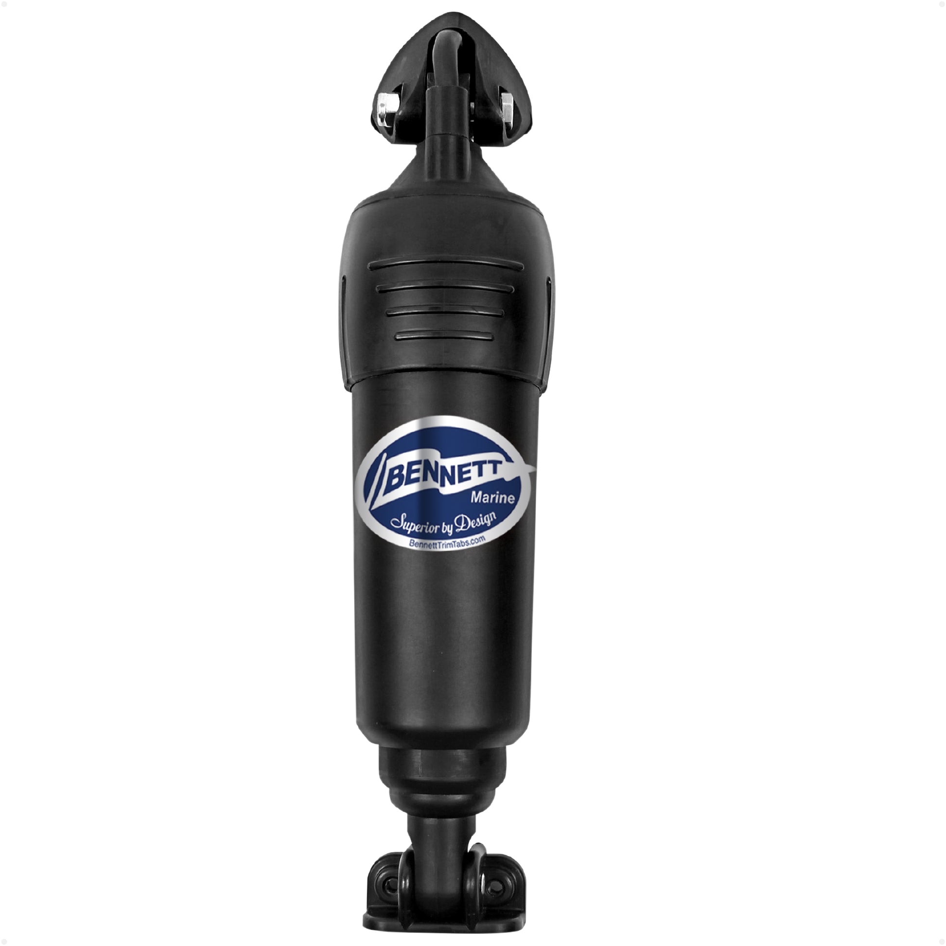 Bennett Marine Electric Trim Tab System Actuator, Adjustable Upper Hinge - BEA3000, 12V - FO4342 - Five Oceans