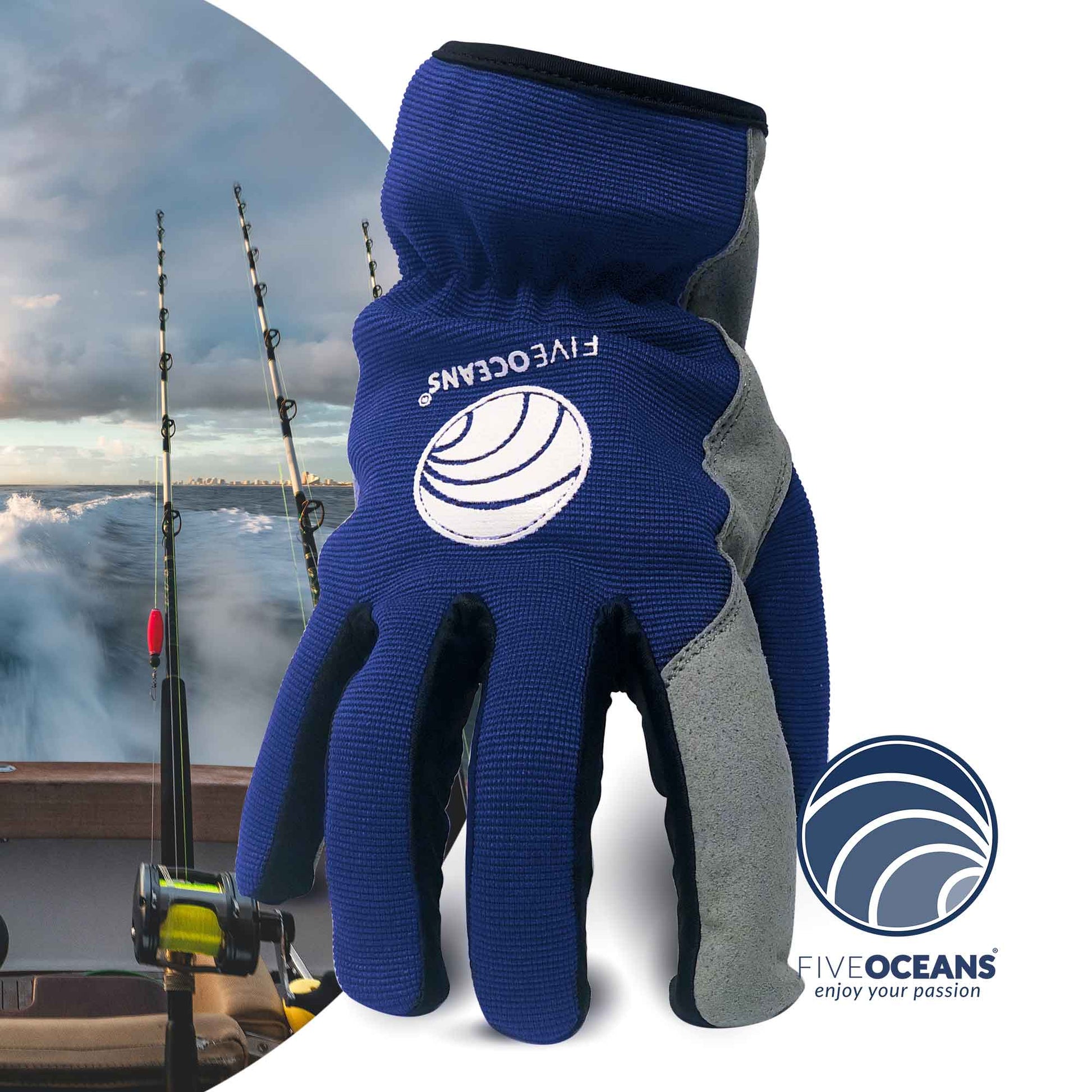 Fishing Gloves, L Size - FO4399 - Five Oceans