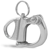 Fixed Bail Snap Shackle, 2" Stainless Steel - FO441 - Five Oceans