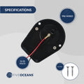 LED Bi-Color & Anchor Navigation Light Kit, 12V DC - 2NM - FO4429-C1 - Five Oceans