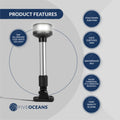 LED Bi-Color & Anchor Navigation Light Kit, 12V DC - 2NM - FO4429-C1 - Five Oceans