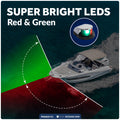 LED Bi-Color & Anchor Navigation Light Kit, 12V DC - 2NM