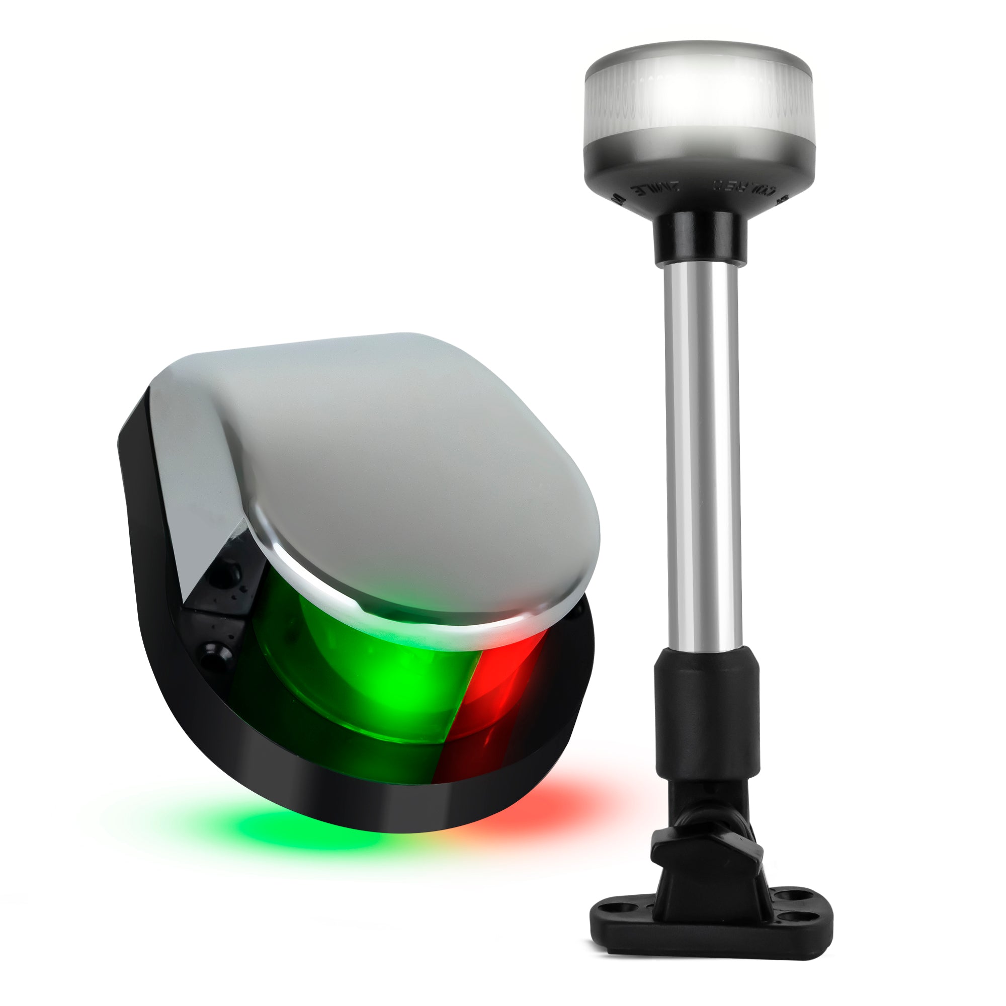 LED Bi-Color & Anchor Navigation Light Kit, 12V DC - 2NM - FO4429-C1 - Five Oceans