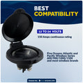 Up/Down Windlass Foot Switch, 12V - FO4430-M2 - Five Oceans